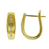 Orecchini in oro con Diamante Giallo d‘Argyle SI2 (Mark Tremonti)