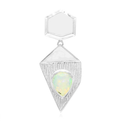 Ciondolo in argento con Opale di Welo AAA (MONOSONO COLLECTION)