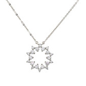 Collana in platino con Diamante Flawless (F) (LUCENT DIAMONDS)