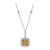 Collana in oro con Diamante Giallo SI1 (CIRARI)