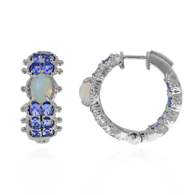 Orecchini in argento con Opale di Welo (Dallas Prince Designs)