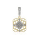 Ciondolo in oro con Diamante I2 (I) (Ornaments by de Melo)