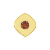 Ciondolo in argento con Diamante Rosso I3  (MONOSONO COLLECTION)