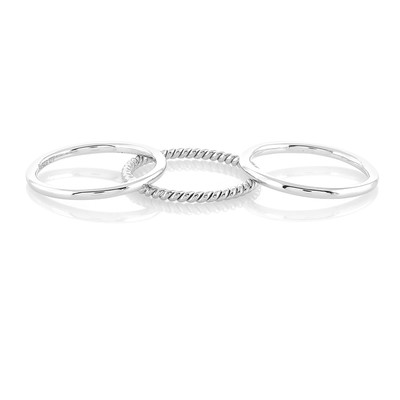 Set anelli in argento