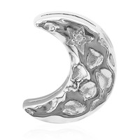Charm in argento con Diamante SI1 (G)