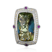 Anello in argento con Ametista Verde (Dallas Prince Designs)