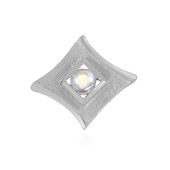 Ciondolo in argento con Pietra di Luna Arcobaleno AAA (MONOSONO COLLECTION)
