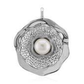 Ciondolo in argento con Perla d'Acqua Dolce Bianca (TPC)