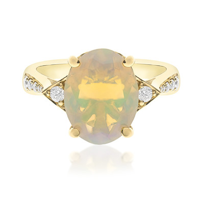 Anello in oro con Opale di Welo AAA (CIRARI)
