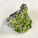 Anello in argento con Peridoto Dallas Prince Designs