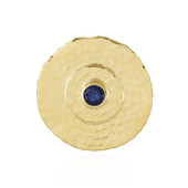 Ciondolo in argento con Zaffiro Blu del Madagascar (MONOSONO COLLECTION)
