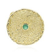 Ciondolo in argento con Smeraldo Zambia (MONOSONO COLLECTION)