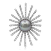 Ciondolo in argento con Perla Tahitiana (TPC)
