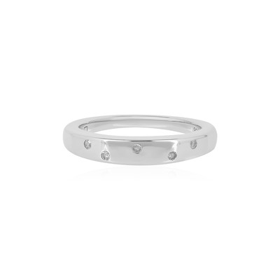 Anello in argento con Diamante I2 (I)
