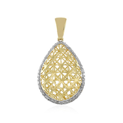 Ciondolo in oro con Diamante I4 (J) (Ornaments by de Melo)