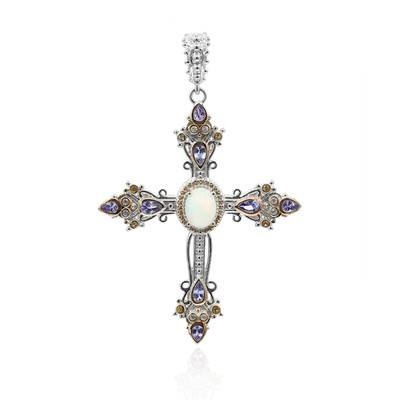 Collana in argento con Opale di Welo (Dallas Prince Designs)