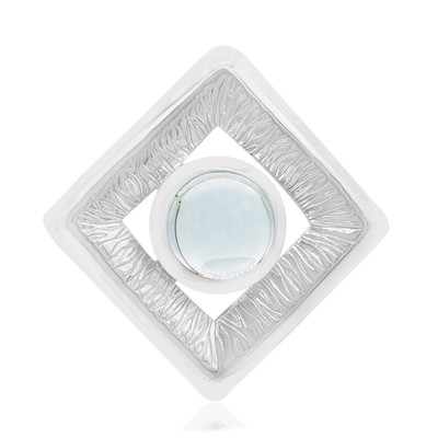 Ciondolo in argento con Topazio Blu Cielo (MONOSONO COLLECTION)