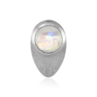 Ciondolo in argento con Pietra di Luna Arcobaleno AAA