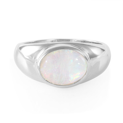 Anello in argento con Opale Australiano