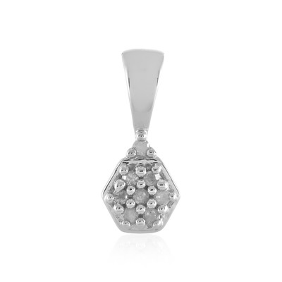 Ciondolo in argento con Diamante I3 (H)