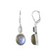 Orecchini in argento con Labradorite Blu Maniry (KM by Juwelo)