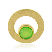 Ciondolo in argento con Opale Verde (MONOSONO COLLECTION)
