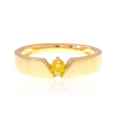 Anello in oro con Diamante Giallo SI2 (de Melo)