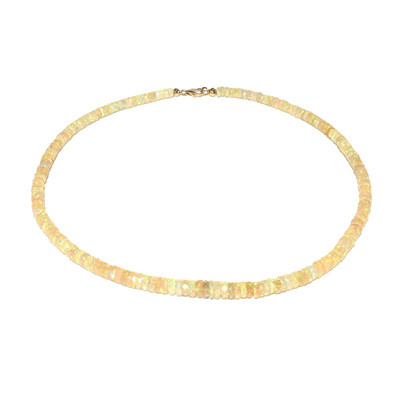 Collana in oro con Opale di Welo AAA (AMAYANI)
