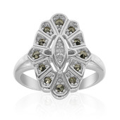 Anello in argento con Diamante I2 (J) (Annette classic)