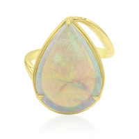 Anello in oro con Opale di Lightning Ridge (Mark Tremonti)