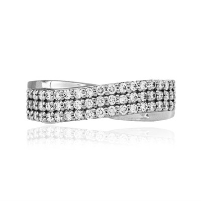 Anello in platino con Diamante Flawless (F) (LUCENT DIAMONDS)