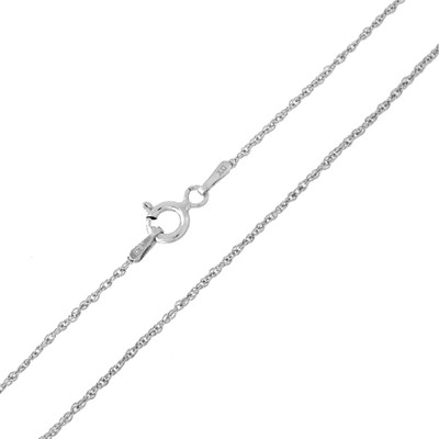 Catenina a corda in Argento 925 - 45 cm - 1,3 g
