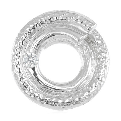 Ciondolo in argento con Zircone (MONOSONO COLLECTION)