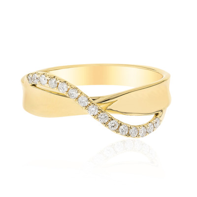 Anello in oro con Diamante SI1 (H)