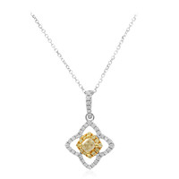 Collana in oro con Diamante Giallo SI (CIRARI)