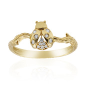 Anello in oro con Diamante I1 (H) (Smithsonian)