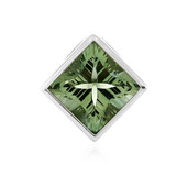 Ciondolo in argento con Ametista Verde (MONOSONO COLLECTION)