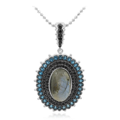 Collana in argento con Labradorite (Dallas Prince Designs)