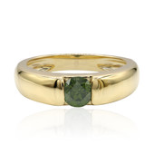 Anello in oro con Diamante Verde VS1 (Annette)