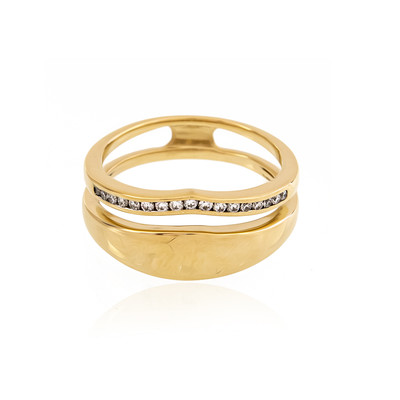 Anello in oro con Diamante Flawless (D) (LUCENT DIAMONDS)