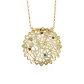 Collana in oro con Diamante Rosso PK (Ornaments by de Melo)