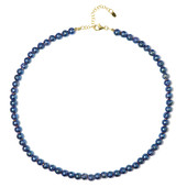Collana in argento con Perla di Lava Blu Royal