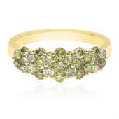 Anello in oro con Diamante Verde SI1 (CIRARI)