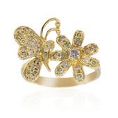 Anello in oro con Diamante Fancy SI2 (CIRARI)