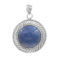 Ciondolo in argento con Opale Blu