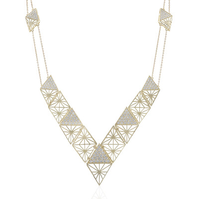 Collana in oro con Zircone (Ornaments by de Melo)