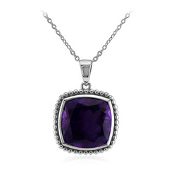 Collana in argento con Ametista del Marocco