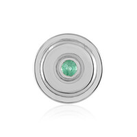 Ciondolo in argento con Smeraldo Russo