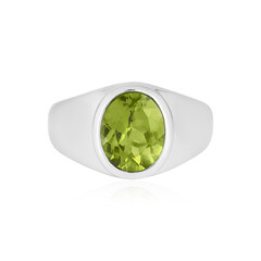 Anello in argento con Peridoto