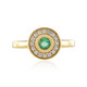 Anello in argento con Smeraldo Etiope